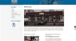 Desktop Screenshot of hickmanautomotive.com